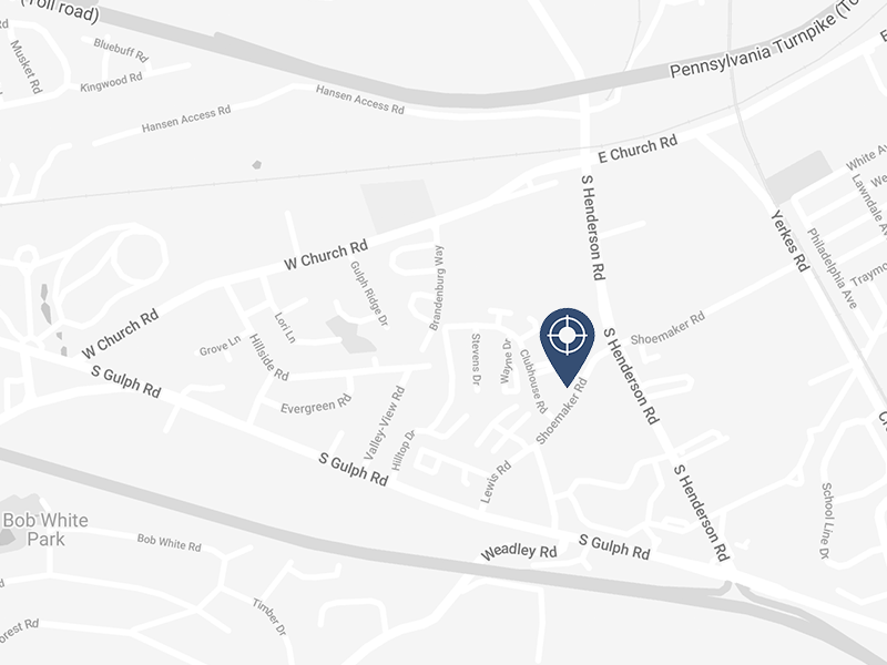 King of Prussia Location Map